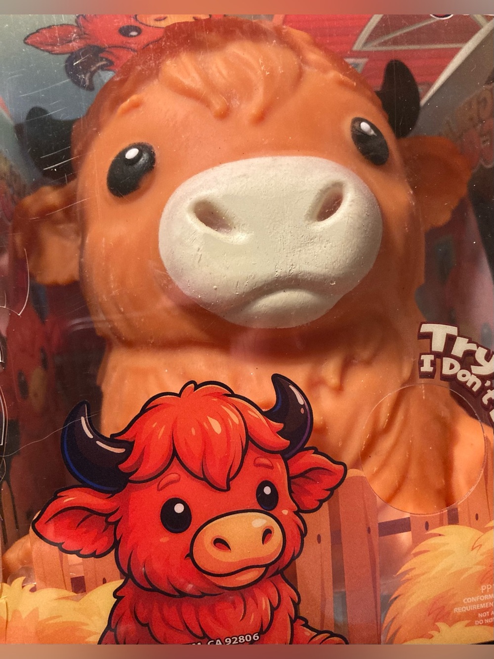 Highland Cow Squishy Toy
